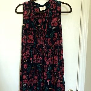 Anthro fave! Playful pattern top.